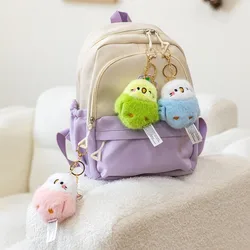 Llavero de peluche con sonido pajarito para niños