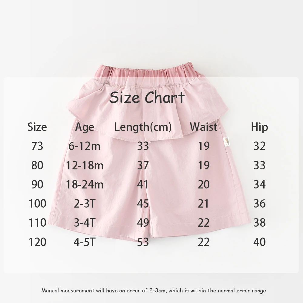 Pantalón rosa de pierna ancha para niña
