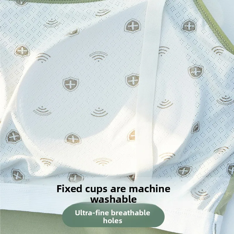 Camisola de lactancia con soporte de algodón cómodo - imagen 3
