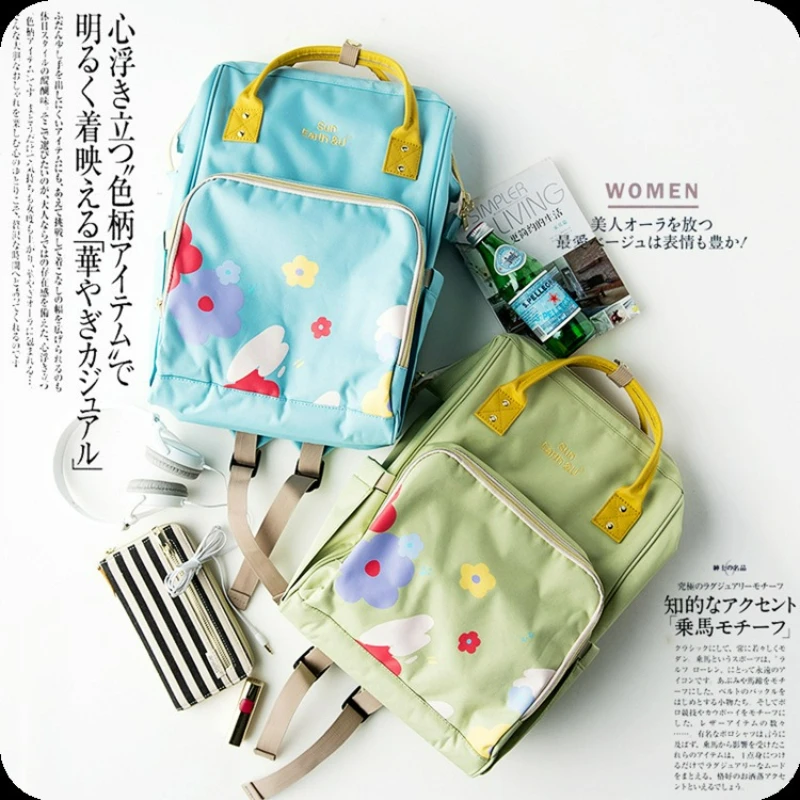 Bolsa de pañales mochila impermeable para bebé con cambiador - imagen 5