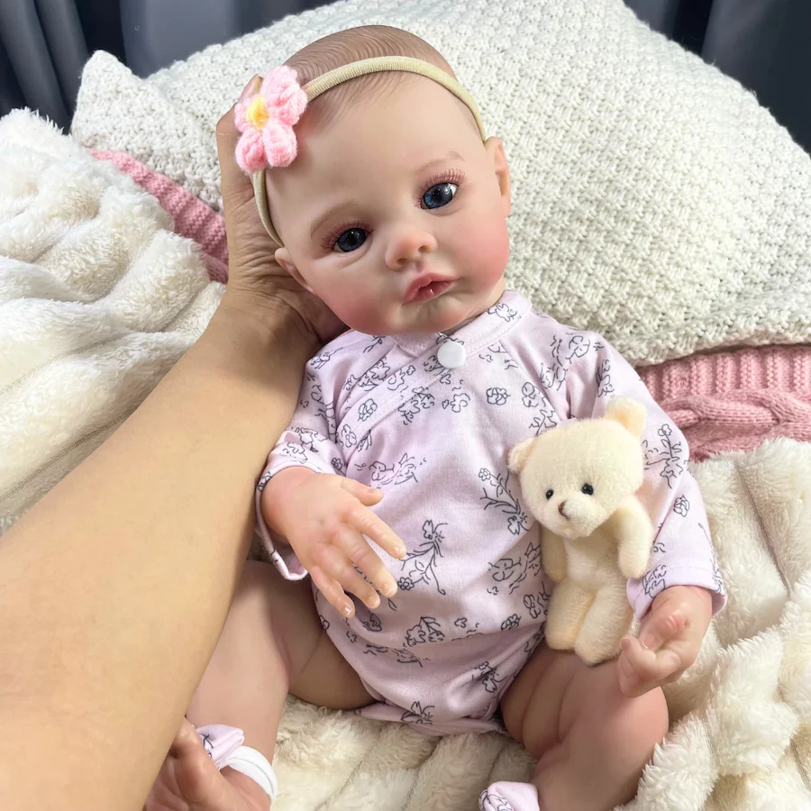 Tamaño real de la muñeca reborn de 18 pulgadas