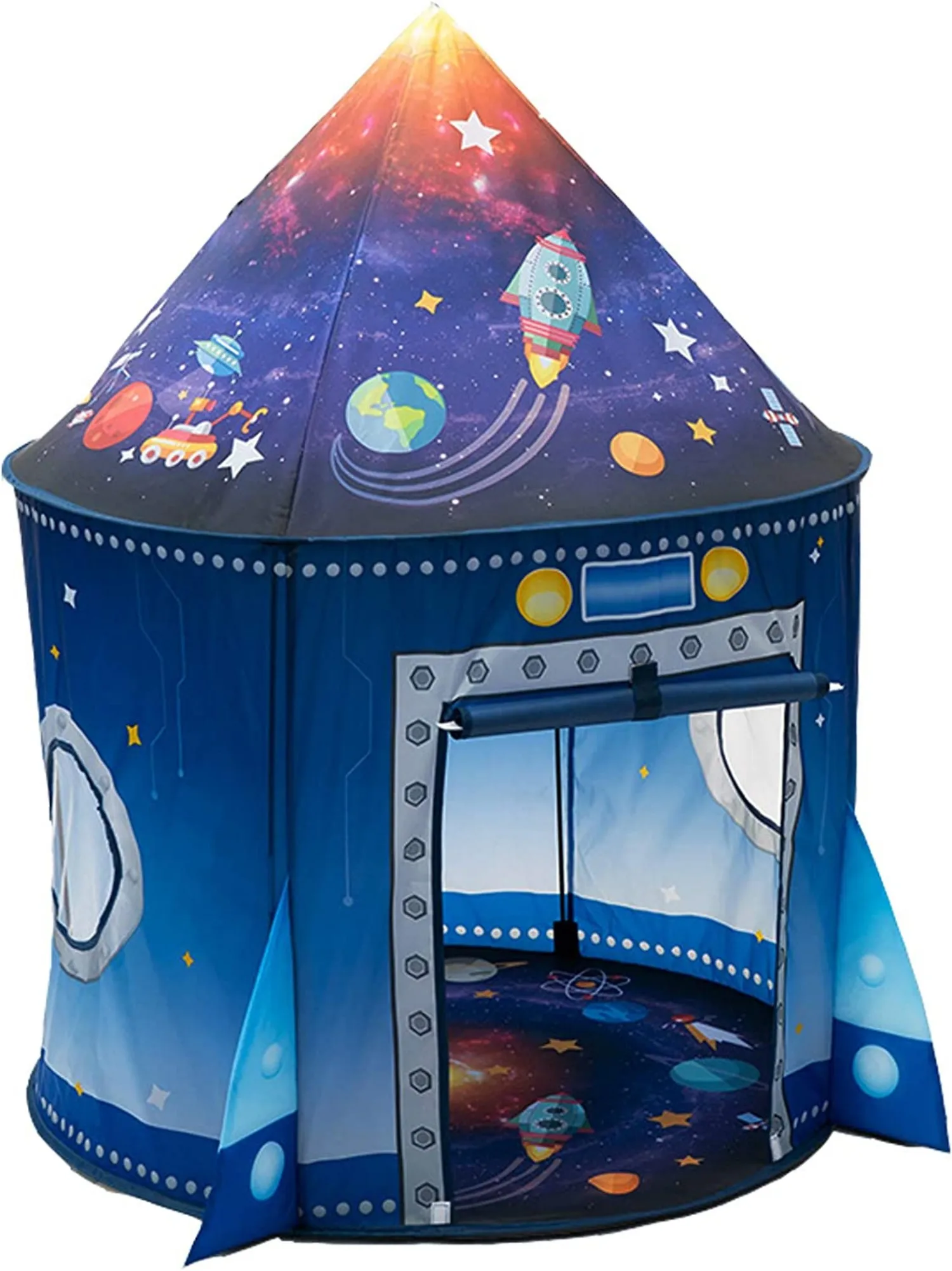 Tienda de campaña cohete espacial infantil