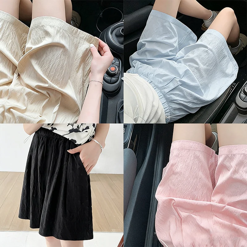 Pantalones cortos de maternidad Yamamoto con cordón lateral frescos - imagen 5