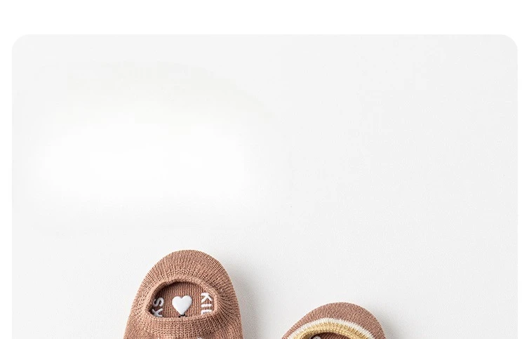 Calcetines cortos de oso con estilo Kawaii