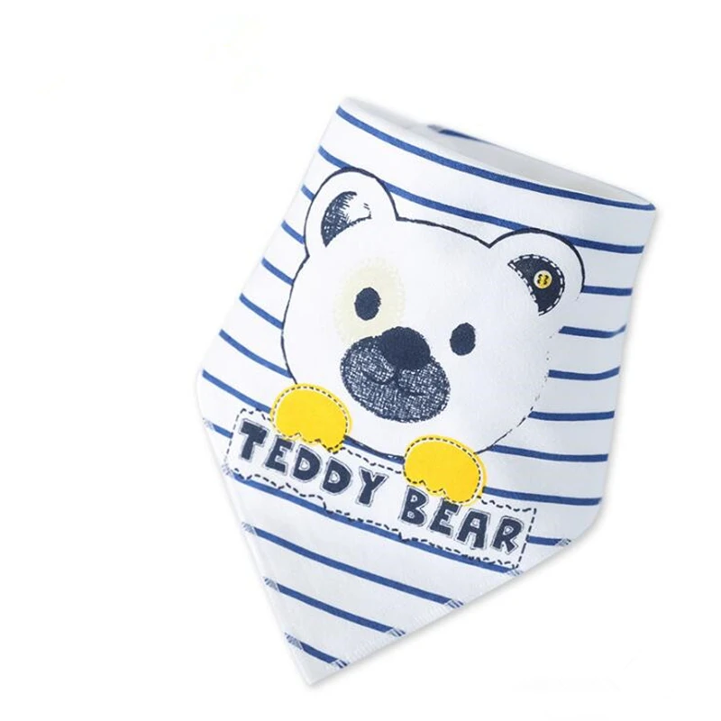 Babero bandana de algodón suave para bebé – Absorbente y reversible - imagen 5