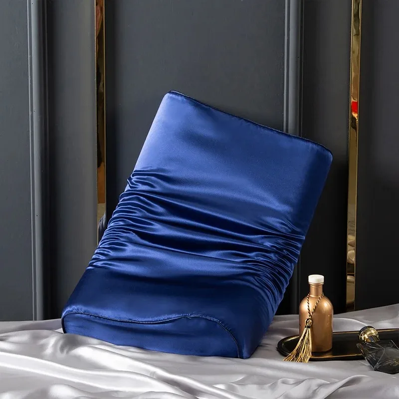 Funda de almohada de seda morera doble cara para viscoelástica - imagen 4