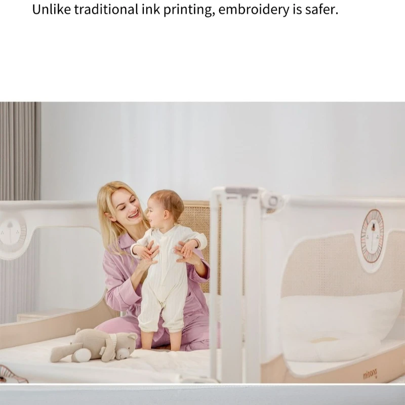 Barandilla de cama ajustable anticaídas para bebé - imagen 5