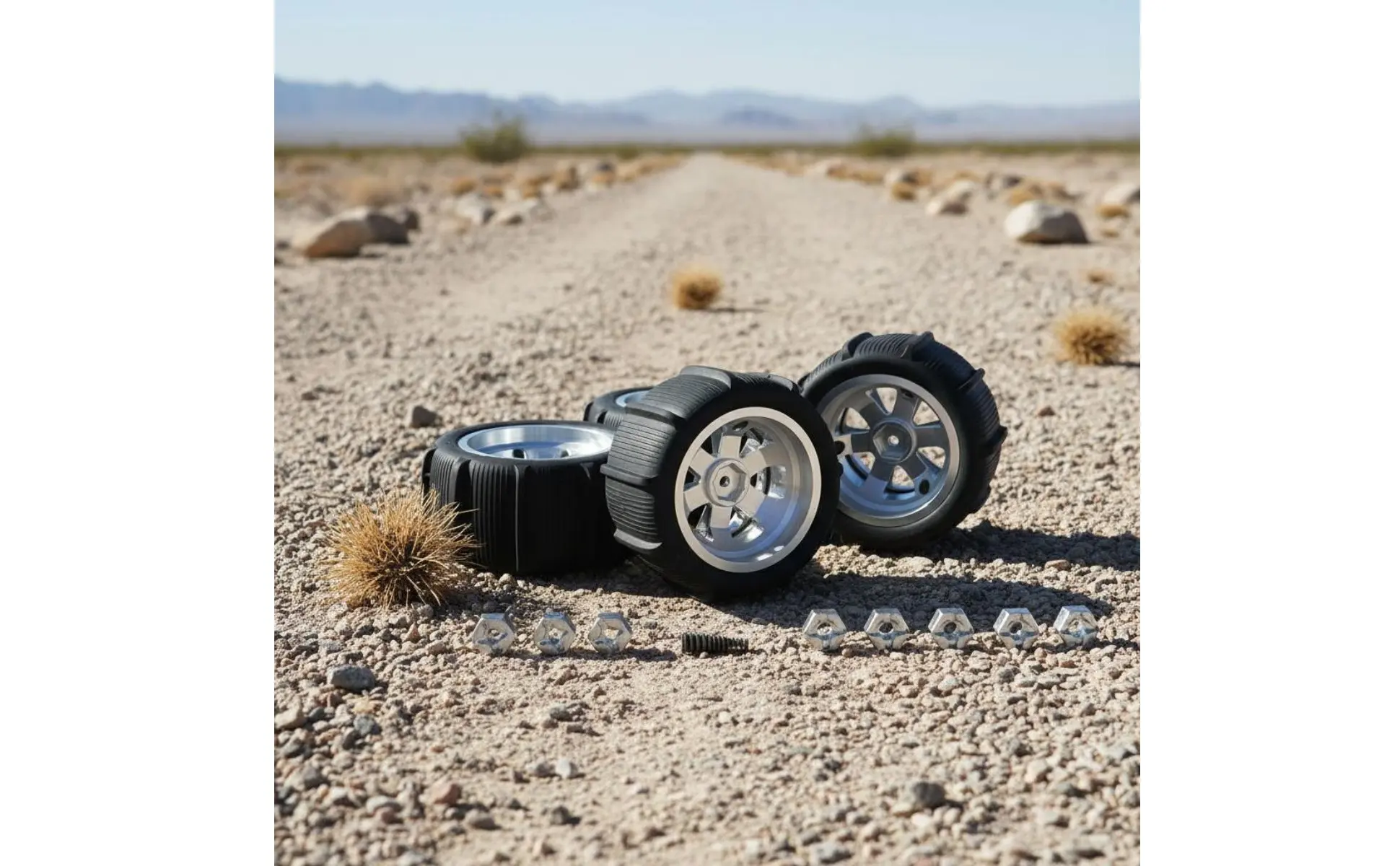 Juego completo con tornillería y componentes para sand racer