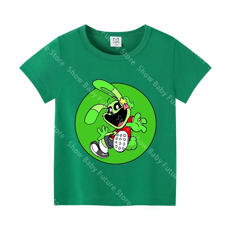 Camiseta niño algodón cuello redondo manga corta dibujos animados - imagen 2