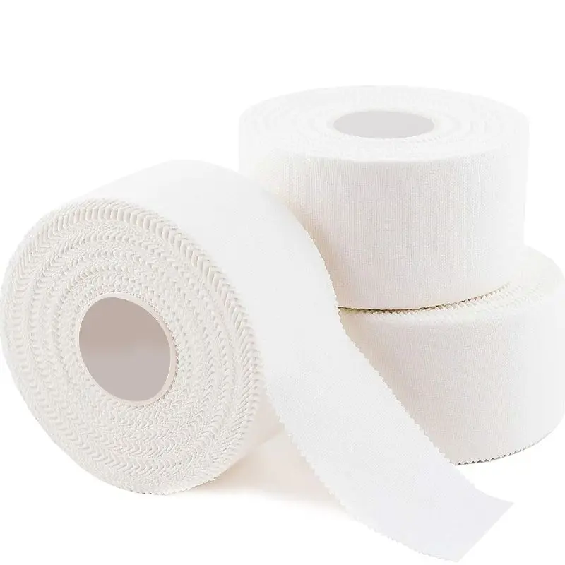 Venda autoadhesiva elástica blanca para niños en boxeo y fútbol - imagen 3