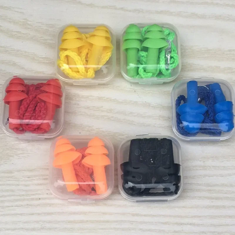 Tapones de silicona para nadar y dormir con reducción del ruido - imagen 4