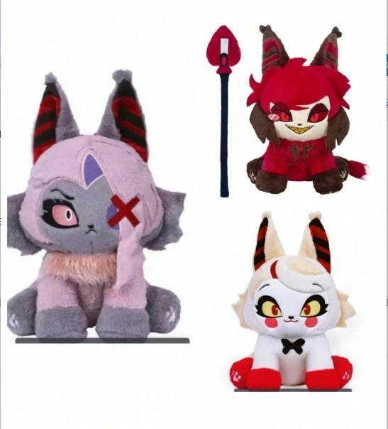 Vaggie Meow Hell Hotel peluche gato demonio