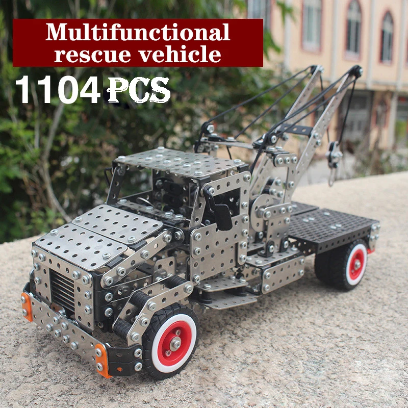 Tractor de construcción – Juego de bloques técnicos para niños - imagen 5