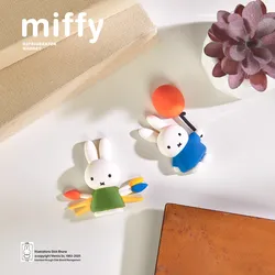 Imán de nevera Miffy con diseño de globo, figura coleccionable