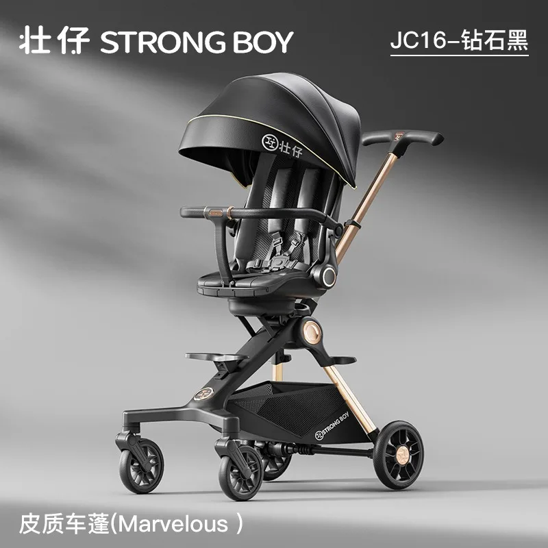 Cochecito de paseo asiento reversible plegable y reclinable - imagen 4