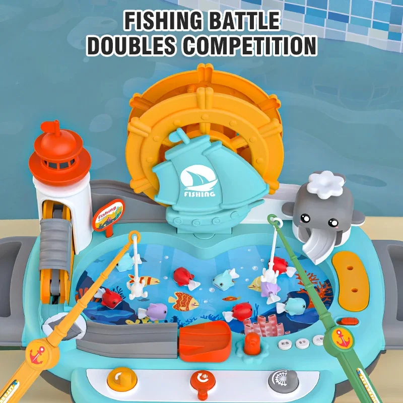 Mesa de pesca educativa interactiva para niños hazlo tú mismo - imagen 2