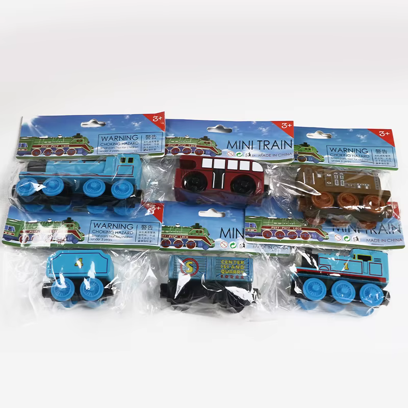 Tren de madera Thomas Molley Gold Diesel – Tren de riel para niños - imagen 5