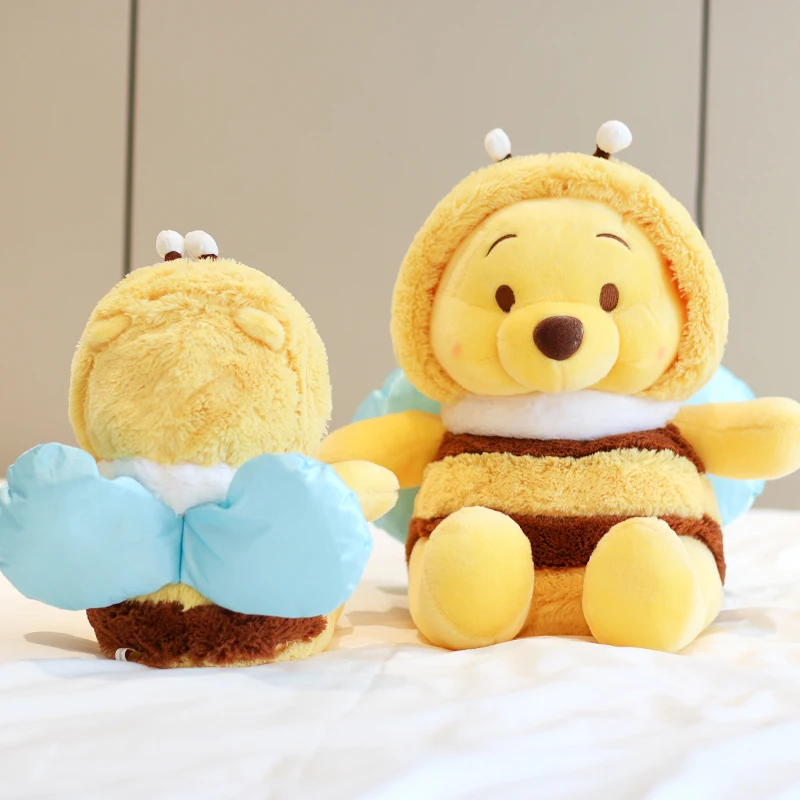 Winnie Bear peluche de abeja de dibujos animados suave para niños - imagen 2