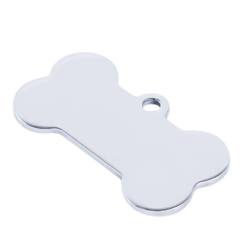 Etiqueta colgante para collar de perro