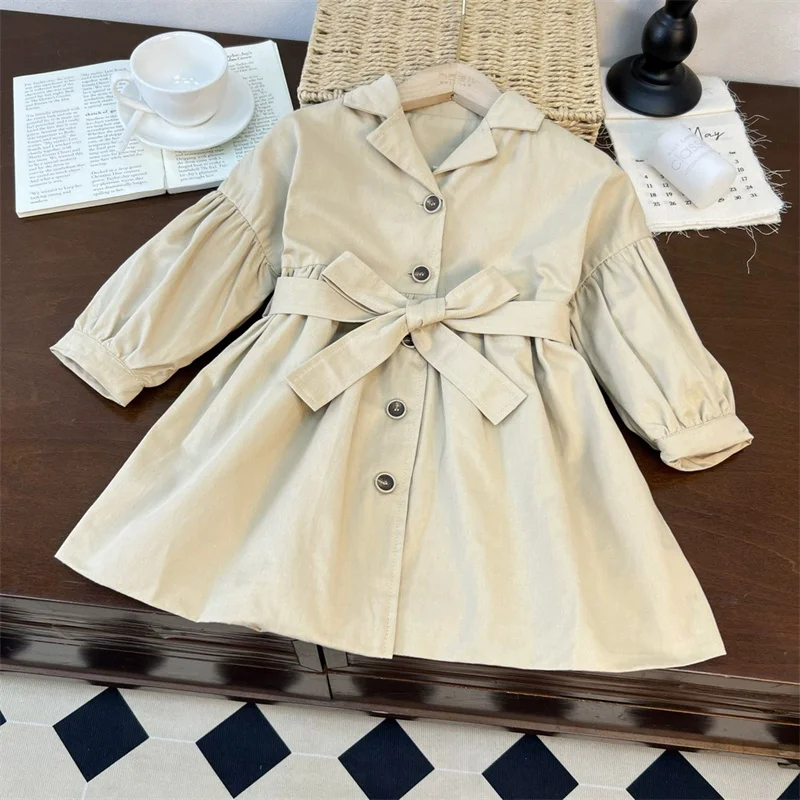Gabardina entretiempo para niña – Chaqueta rompevientos otoño