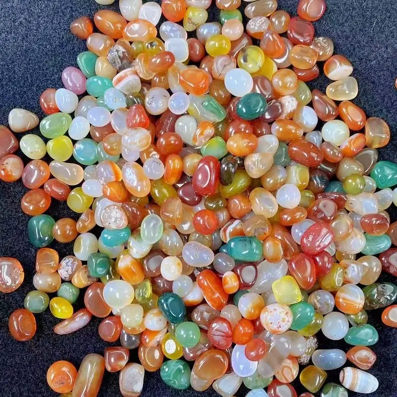 Piedras decorativas de ágata natural para acuarios y terrarios - imagen 4
