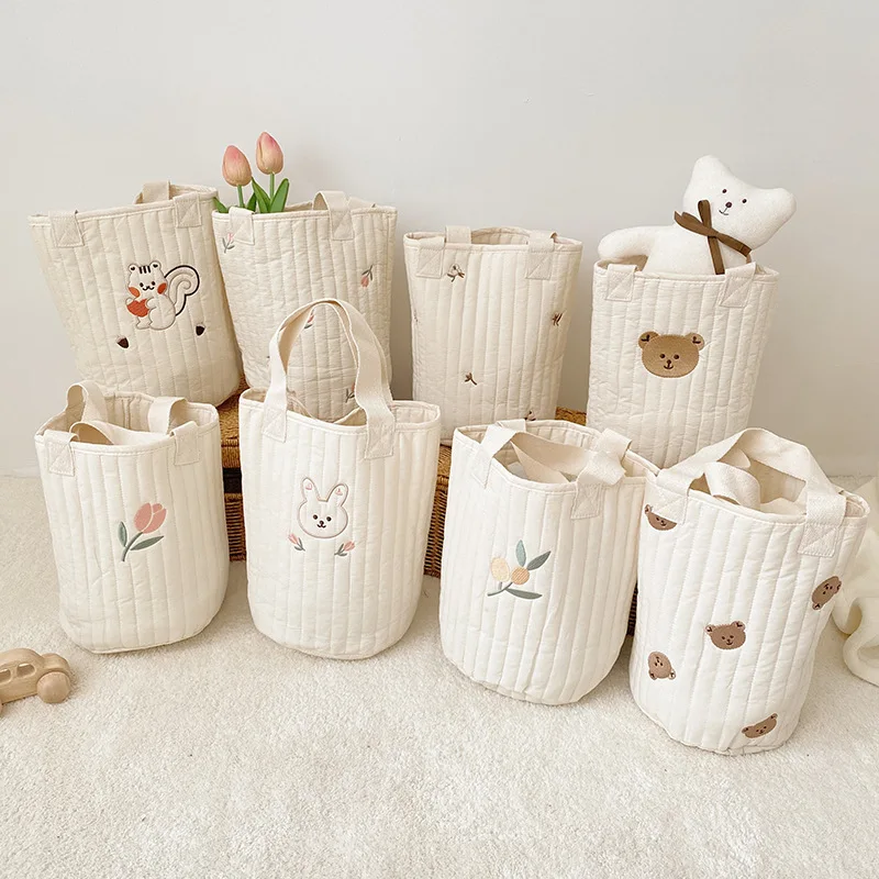 Bolsa de pañales acolchada para cochecito – Organizador portabebés - imagen 5