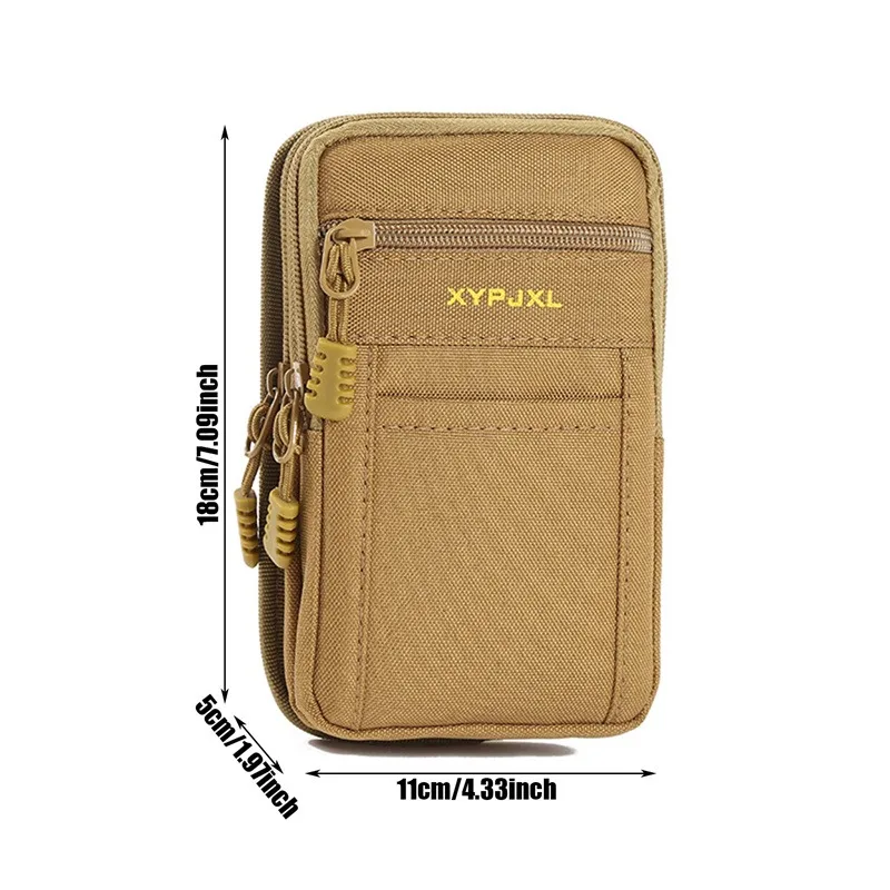 Riñonera impermeable deportiva compacta para viajes y exteriores
