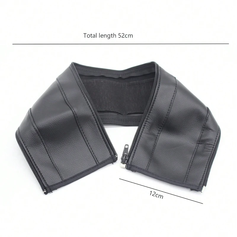 Funda reposabrazos cochecito universal de cuero PU con cremallera - imagen 2