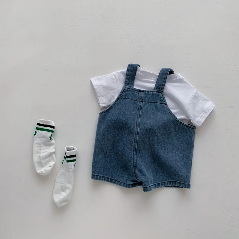 MILANCEL Conjunto Verano Bebé Niña: Camiseta y Pantalones Vaqueros - imagen 4