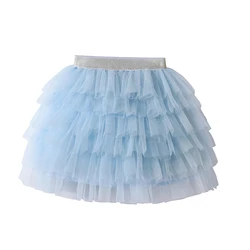 DXTON minifalda de tul para niñas – ballet esponjoso en capas