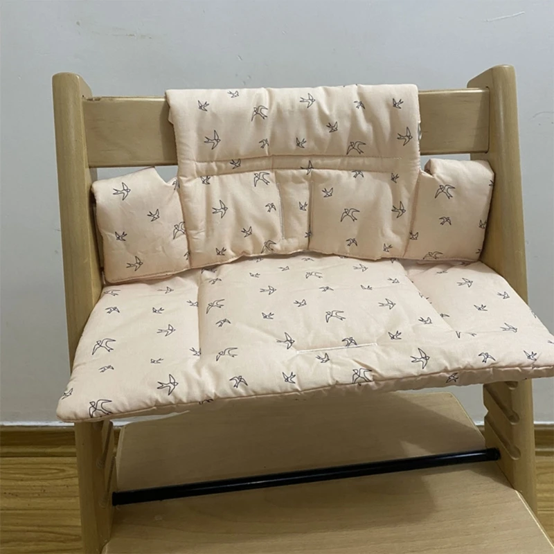 Detalle de textura y uso en silla alta