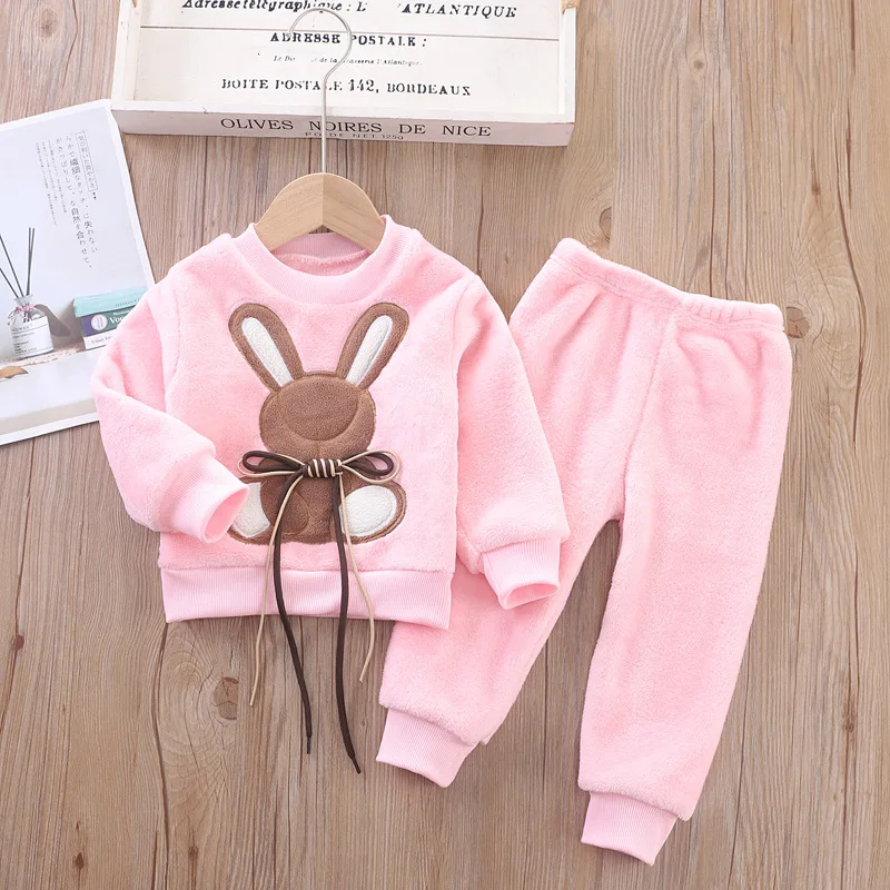 Conjunto pijama franela niños – Cálido otoño invierno - imagen 3