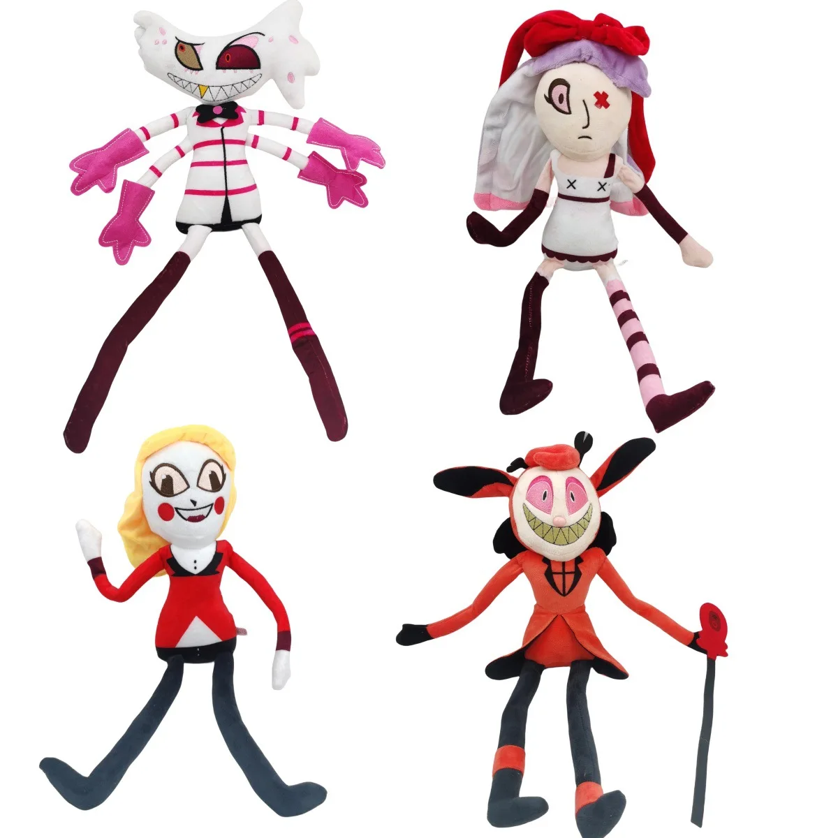 Peluche tipo muñeco Hell Hotel Evil Boss, estilo clown de anime