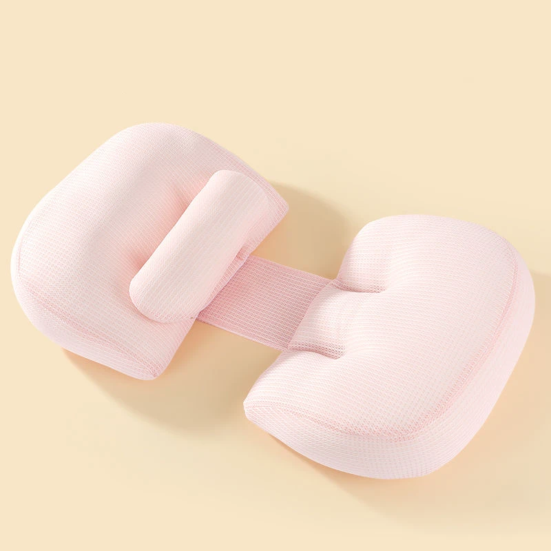 Almohada de embarazo en U transpirable con soporte lateral ajustable - imagen 3