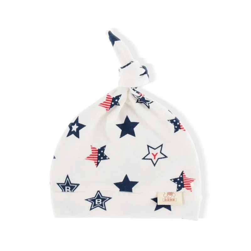 Gorro anudado suave para bebé y niño ideal fotos dormir cómodo estilo - imagen 3