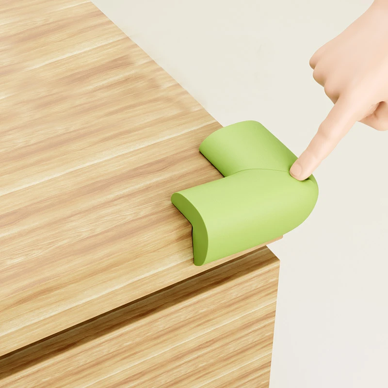 Protectores anticolisión para esquinas de mesa de bebé – tiras suaves - imagen 3