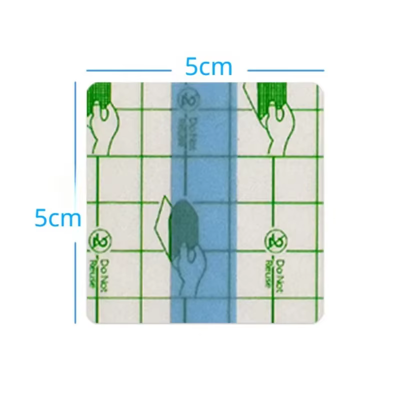Vendaje infantil impermeable 5x5 cm con parche transparente pediátrico - imagen 2