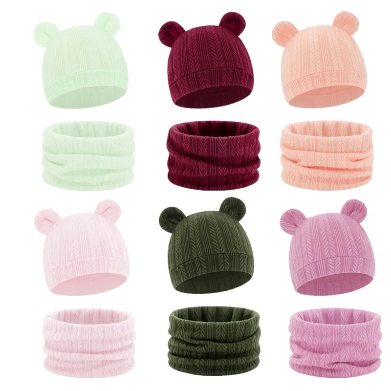 Gorro infantil visto desde arriba