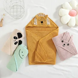 Poncho de toalla con capucha para bebé ultraabsorbente