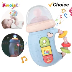 Sonajero musical educativo para bebé: juguete suave relajante