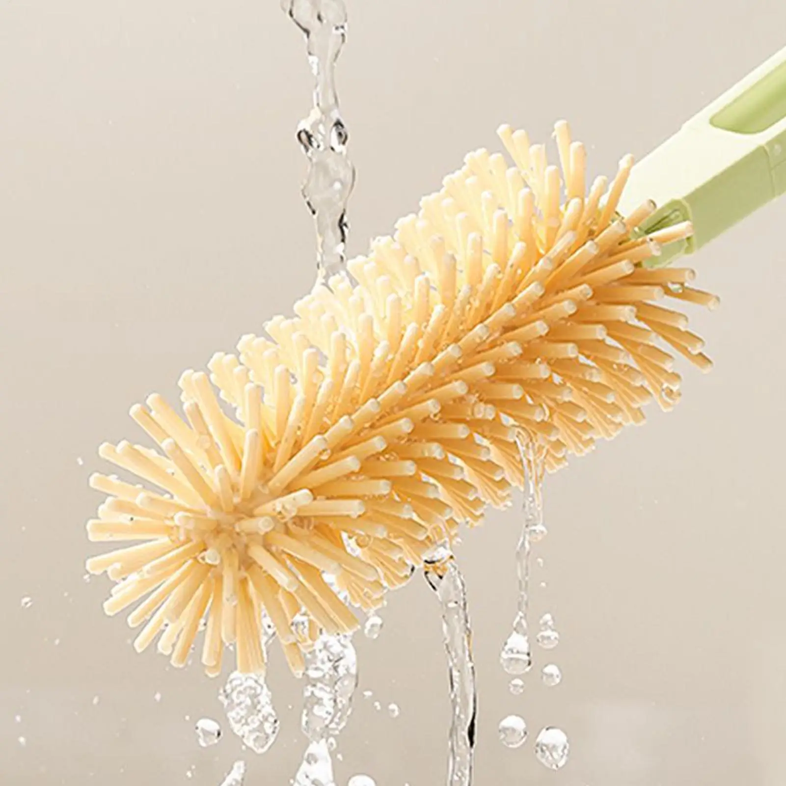 Cepillo limpiador de biberones con estuche portátil para bebés - imagen 2