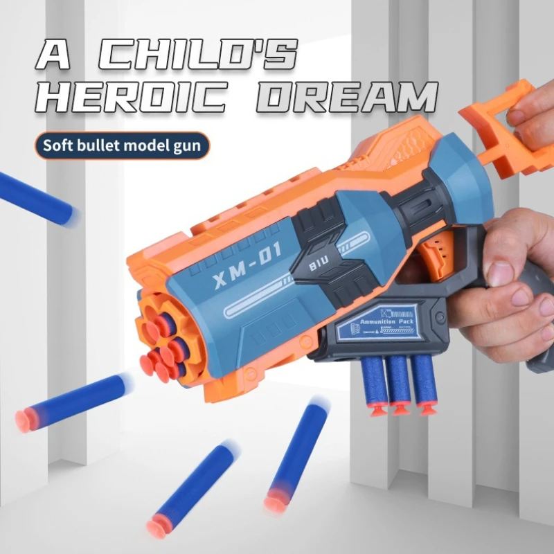 Pistola de dardos de espuma de mano para niños, exterior - imagen 2