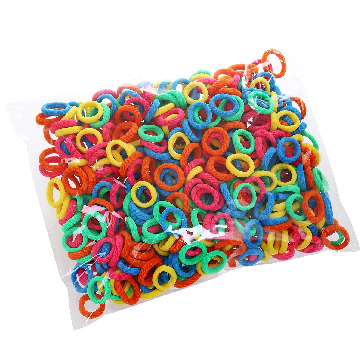 Gomas de pelo de nylon para niñas – Colores alegres y suaves - imagen 5