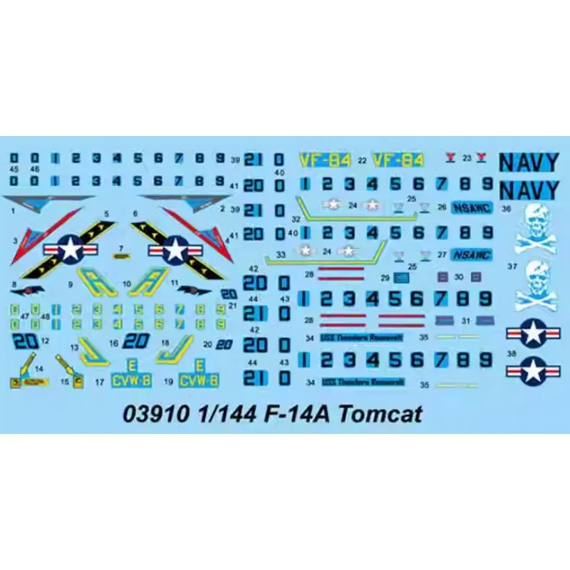 Trumpeter F-14A Tomcat kit de montaje plástico para ensamblar - imagen 2