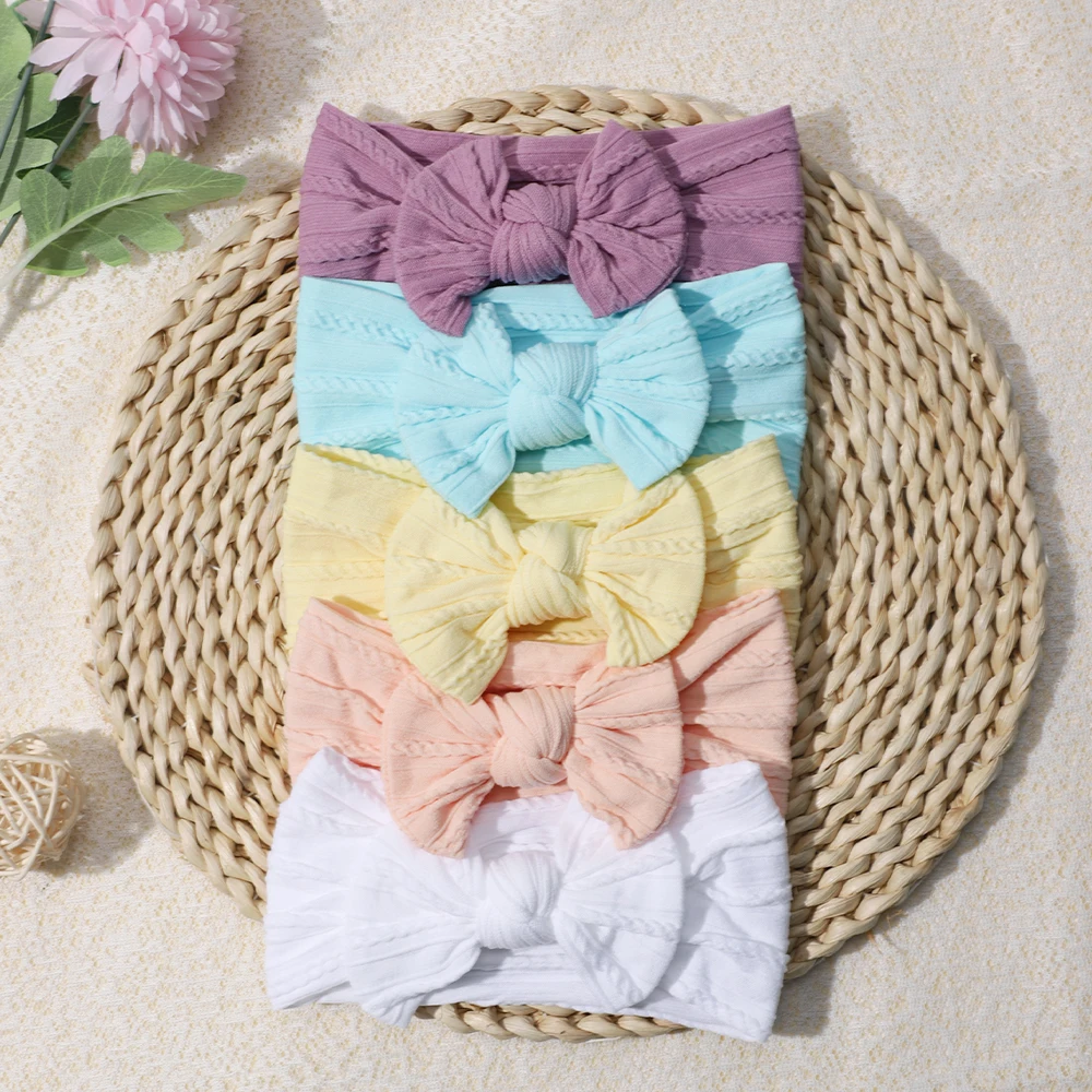 Diadema Bowknot en tono pastel