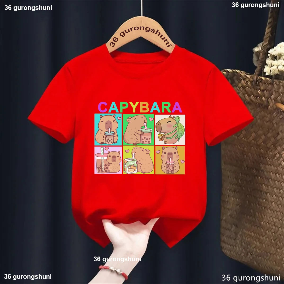 Detalle del estampado de la camiseta infantil