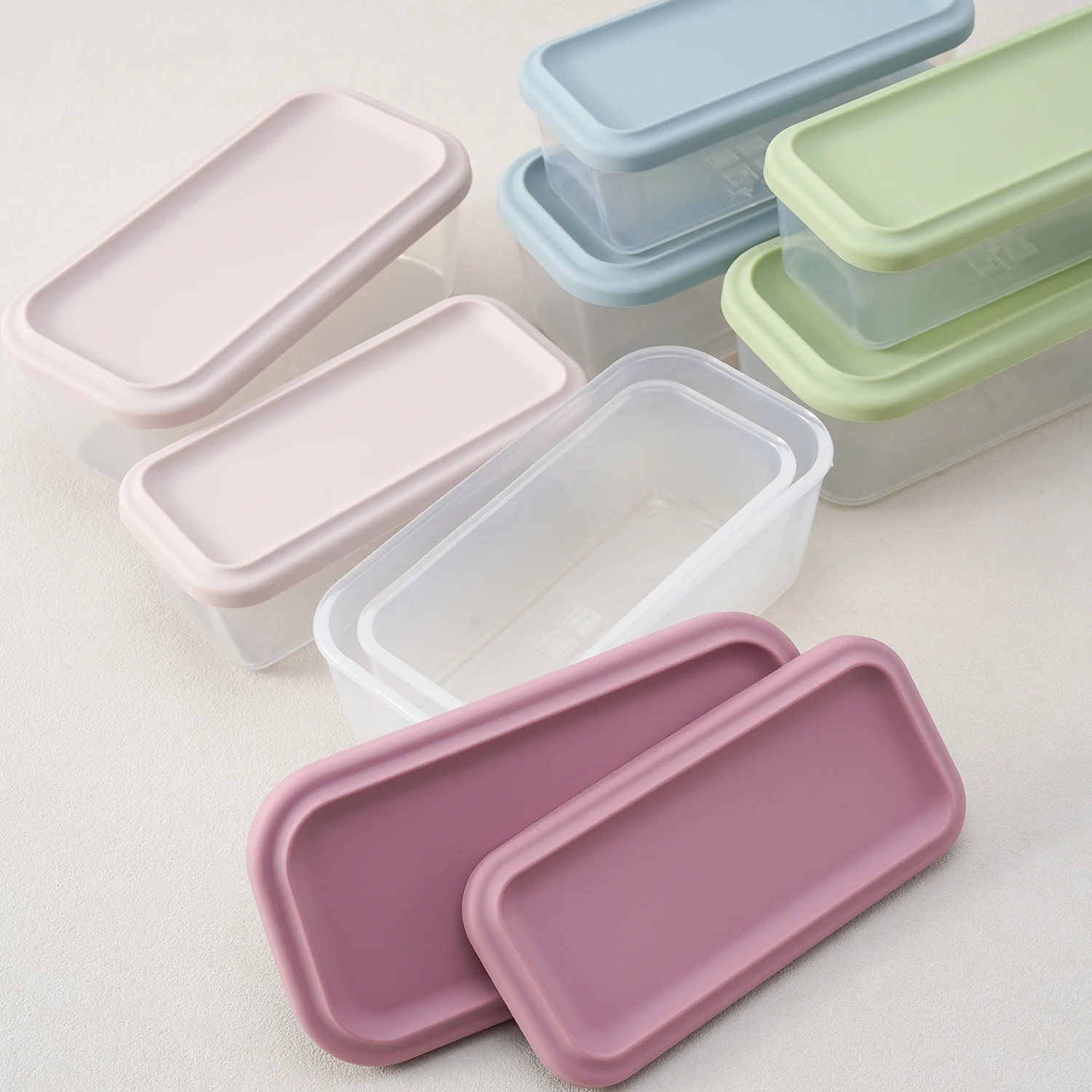 Caja Bento grande y pequeña para organizar comida de bebé