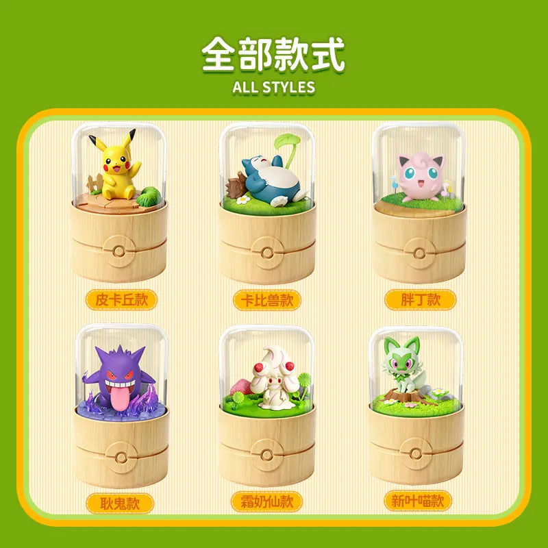 ZhuangChen caja musical infantil Pokémon con figuras - imagen 4