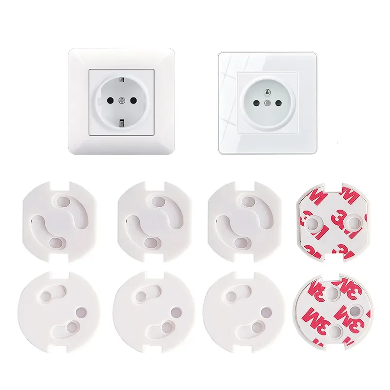 vvocci Protector de enchufes de seguridad para bebés contra descargas - imagen 4