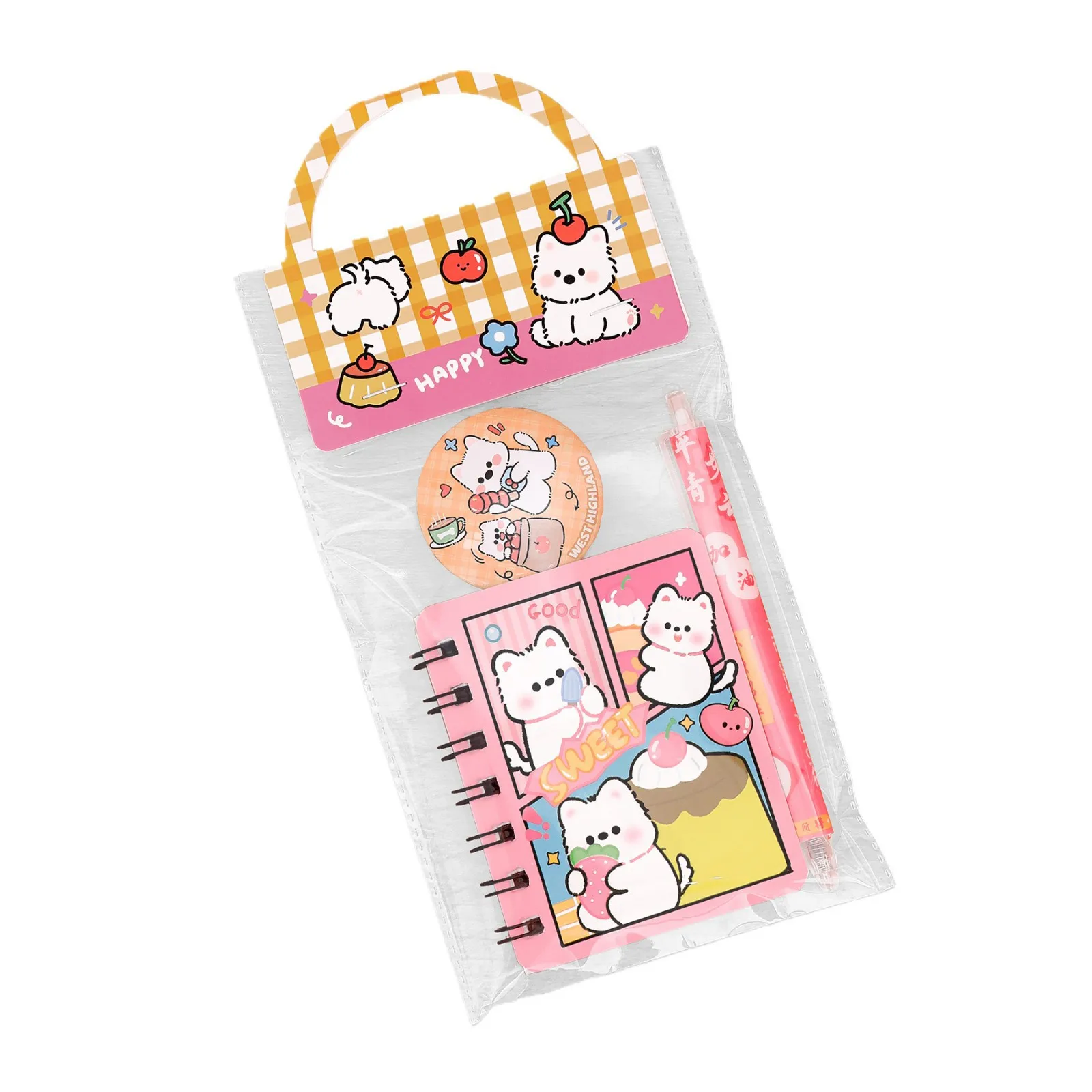 West Highland White Terrier set de papelería escolar para niños - imagen 2